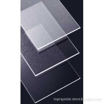 Low Iron Tempered Solar Glass